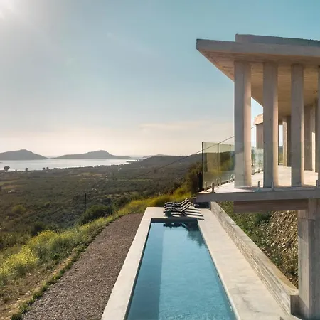 Unique 4 Bedrooms Sea View Near Pylos Villa Pila